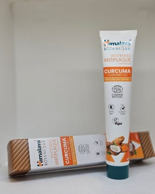 Fluorfri Tandkräm - Curcuma + Coconut oil 9206